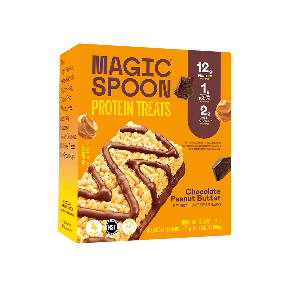 Magic Spoon Chocolate Peanut Butter Protein · Caramelos · 4 pzas de 40 g