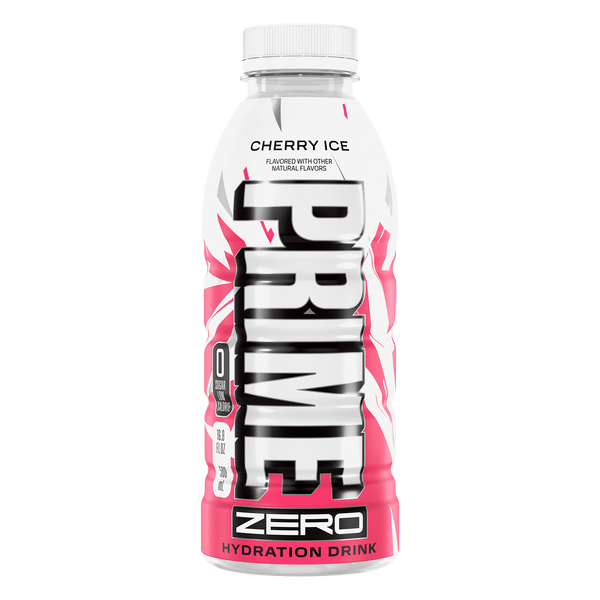 Prime Zero Hydration Cherry Ice · Bebida · 500 ml · botella