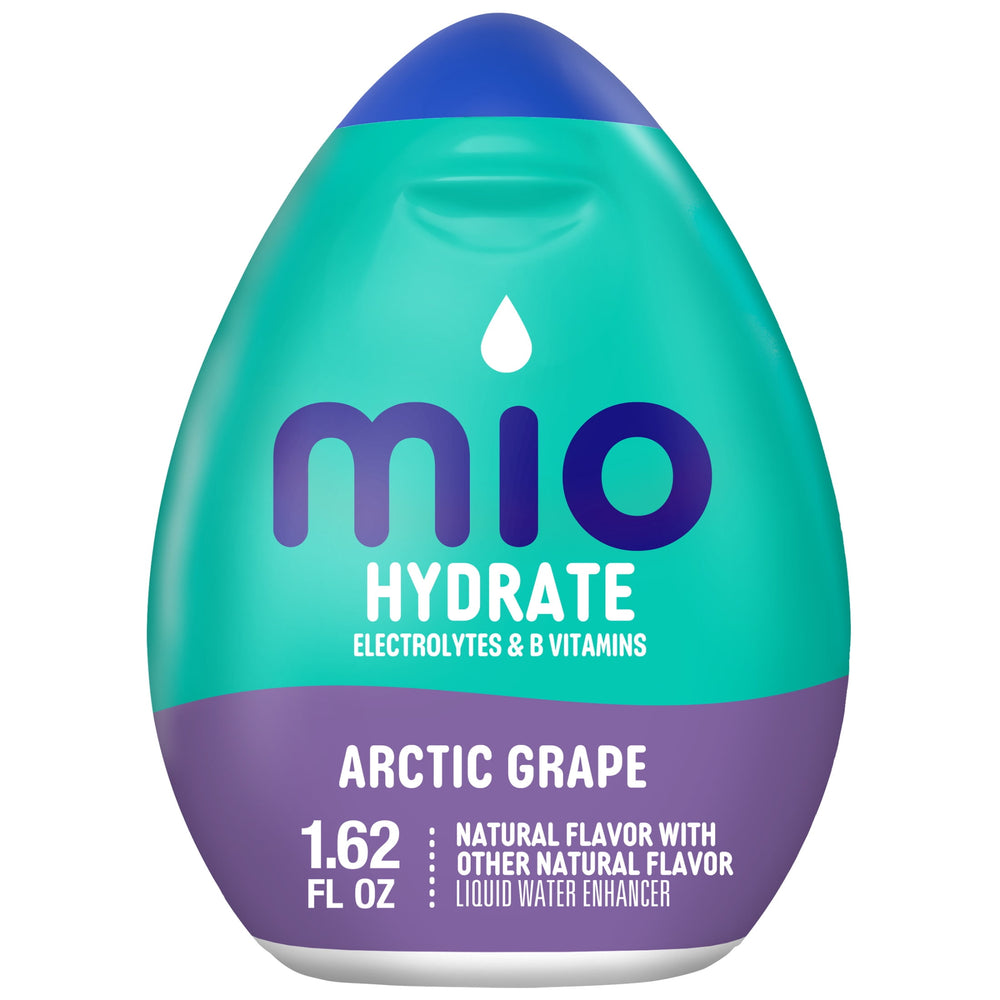 Mio Hydrate Arctic Grape sin azúcar · Polvo para agua · 48 ml · botella