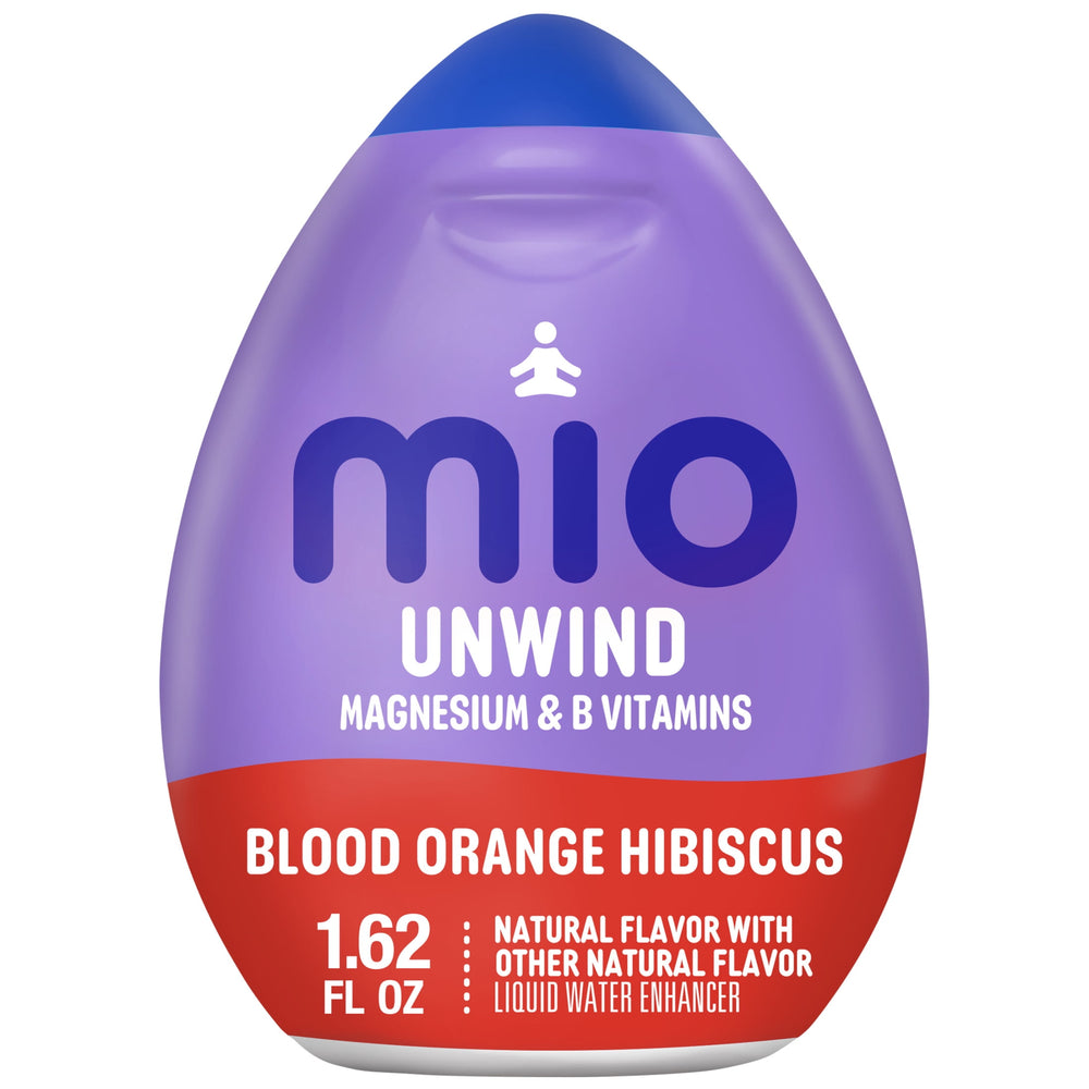 Mio Unwind Blood Orange Hibiscus Liquid with Magnesium · Polvo para agua · 48 ml · botella
