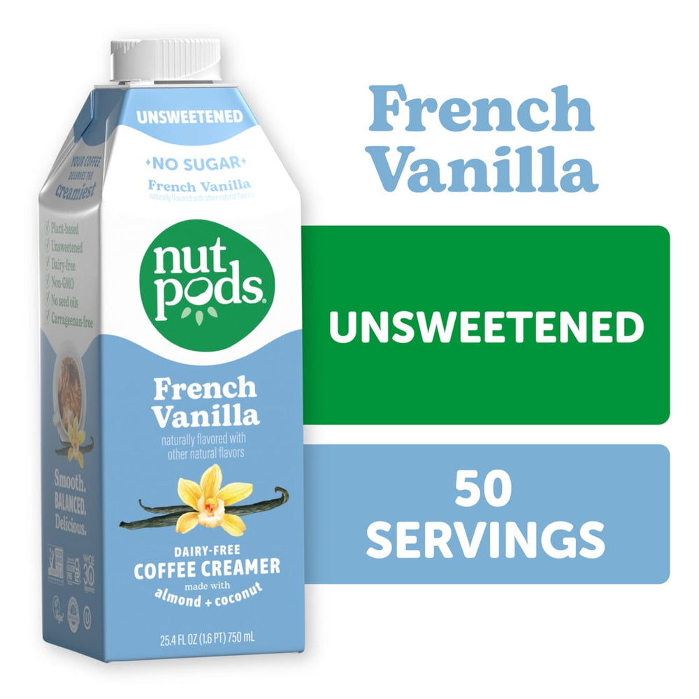 Nutpods French Vanilla · Crema de café · 750 ml
