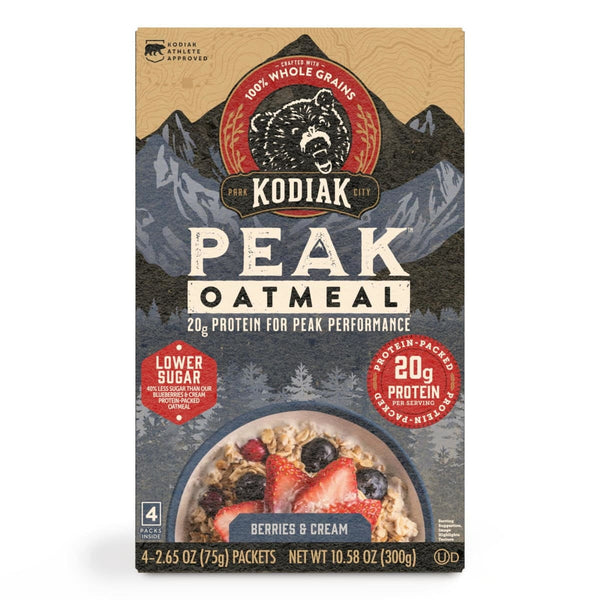 Kodiak Peak Protein-Packed Berries and Cream Packets · Cereal · 4 pzas de 75 g