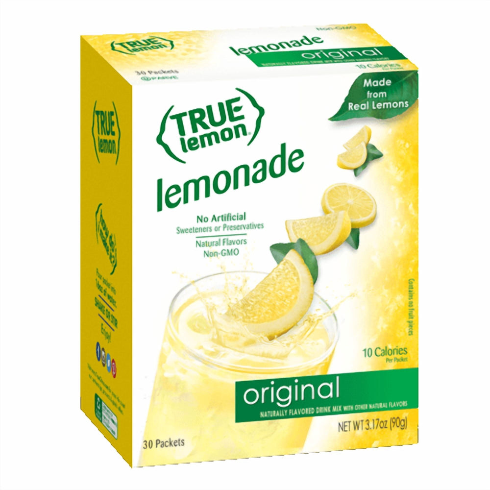 True Lemon Original Lemonade - 30 Sticks · Polvo para agua