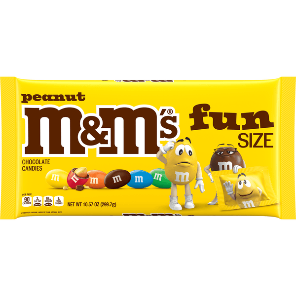M&M's Peanut Milk Chocolate · Caramelos · 300 g · bolsa · tamaño fun