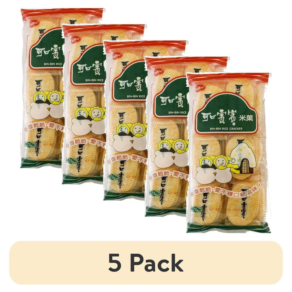 Bin Bin Rice Cracker · Galletas saladas · 5 pack