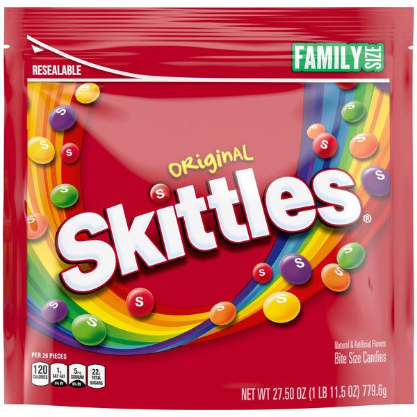 Skittles Original · Caramelos · 780 g · bolsa · tamaño familiar