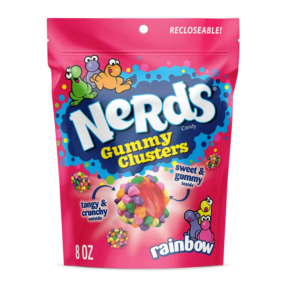 NERDS Gummy Clusters Rainbow · Gomitas · 227 g · bolsa