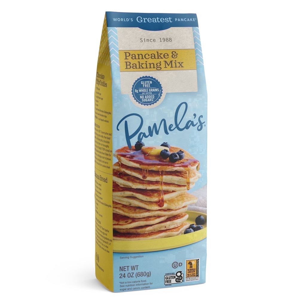 Pamela’s Pancake and Baking sin gluten · Mezcla para hornear · 680 g · bolsa