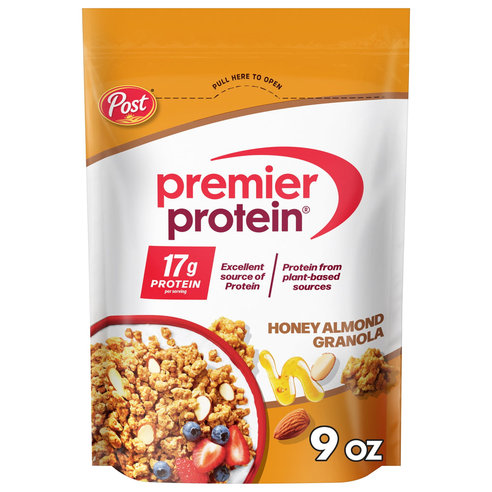 Premier Protein Honey Almond Clusters · Granola · 255 g · bolsa