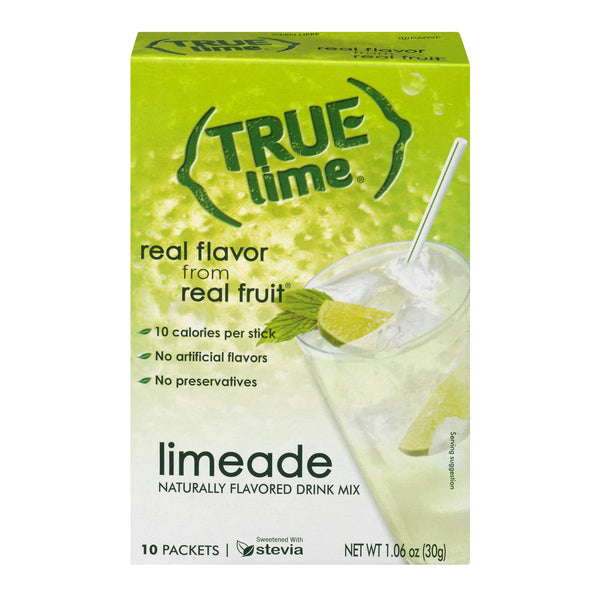 True Lime · Polvo para agua · 10 sobres de 30 g