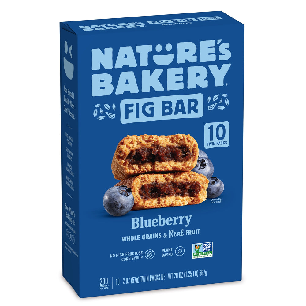 Nature's Bakery Blueberry Fig 10 Twin · Pastelitos · 57 g