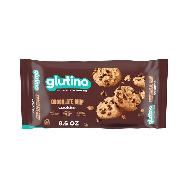 Glutino Chocolate Chip sin gluten · Galletas · 244 g