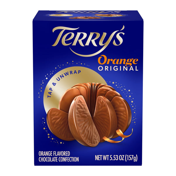 Terry's Chocolate Ball Milk Chocolate with Natural Orange · Caramelos · 157 g · caja