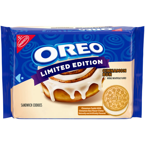 OREO Cinnamon Bun Limited Edition · Galletas · 303 g