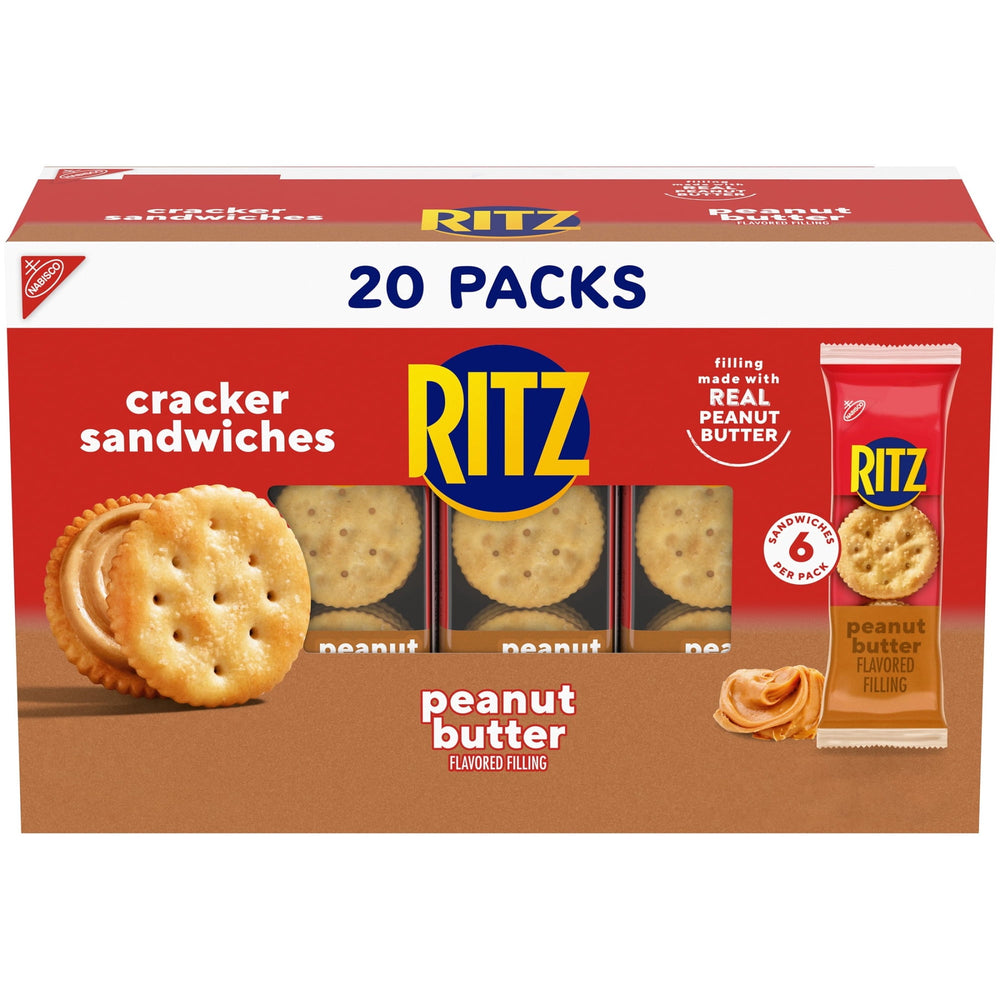 RITZ Peanut Butter 20 · Galletas saladas · 20 sobres