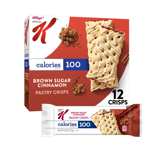 Special K Bar Brown Sugar Cinnamon Pastry Crisps · Pastelitos · 12 pzas de 150 g