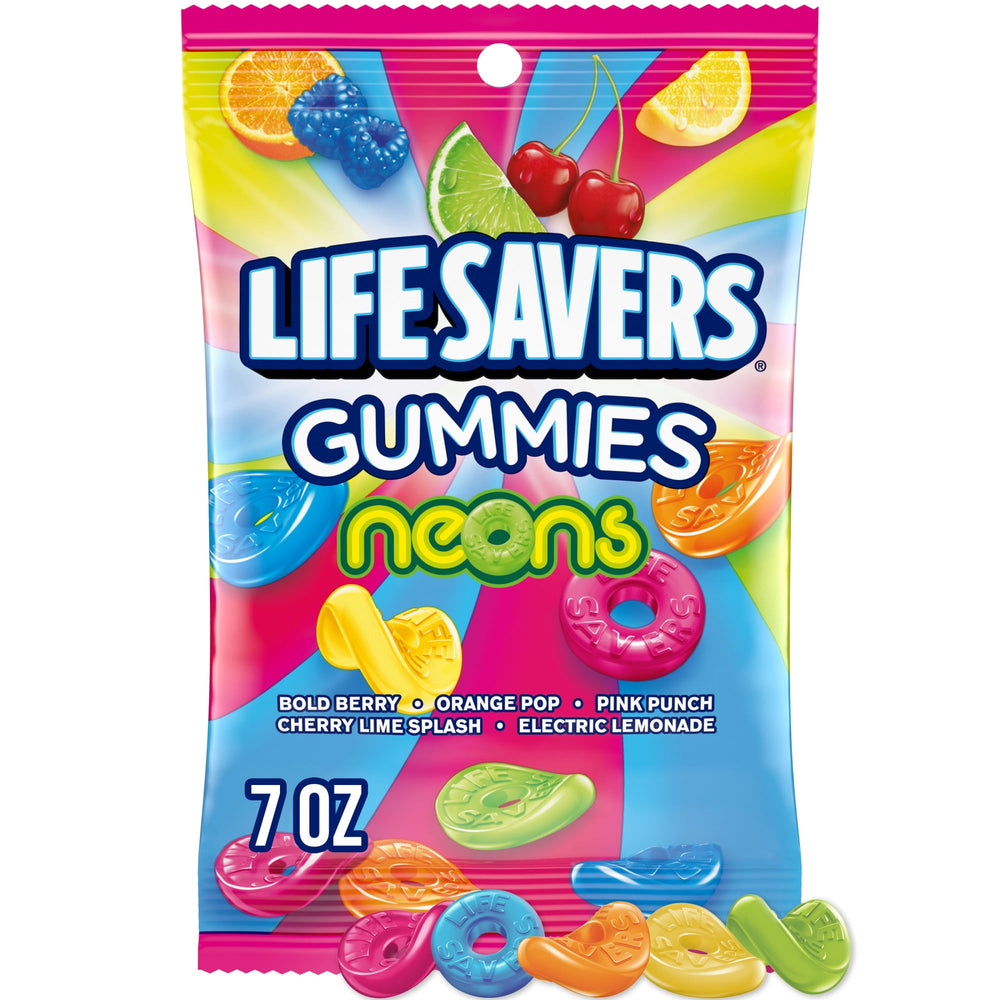 Life Savers Neons · Gomitas · 198 g · bolsa