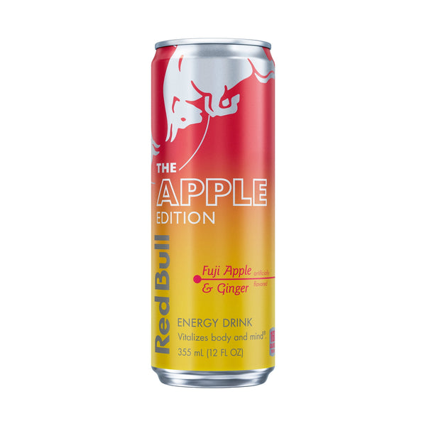 Red Bull Apple Edition Fuji Apple & Ginger · Bebida energética · 355 ml · lata