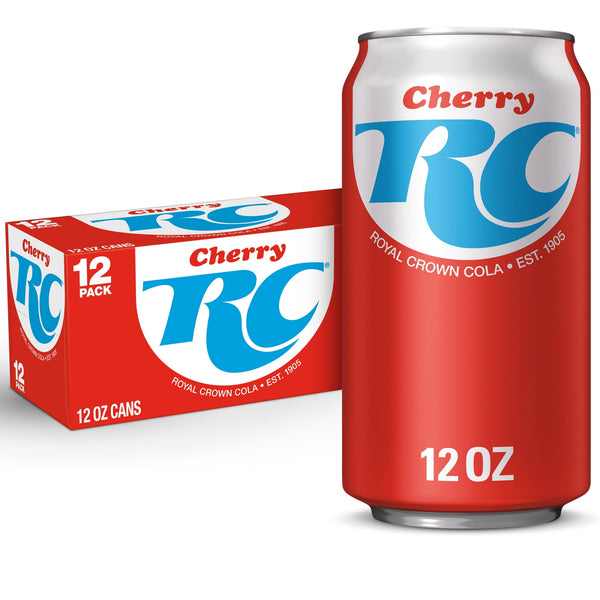 RC Cola Cherry · Refresco · 12 latas de 355 ml