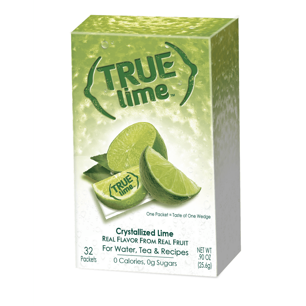 True Lemon Lime · Polvo para agua · 32 sobres