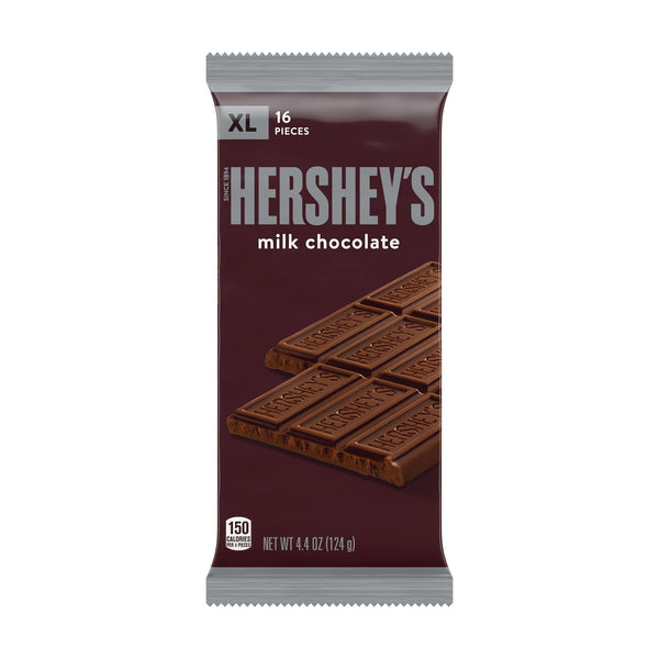 Hershey's Milk Chocolate Bar · Caramelos · 16 pzas de 125 g · XL