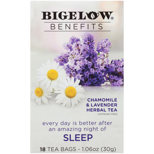 Bigelow Benefits Chamomile & Lavender Caffeine-Free · Té · 18 pzas