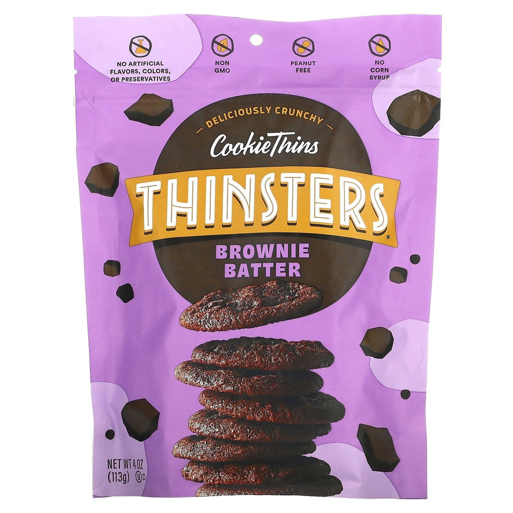 Thinsters Brownie Batter Cookie Thins · Galletas · 113 g