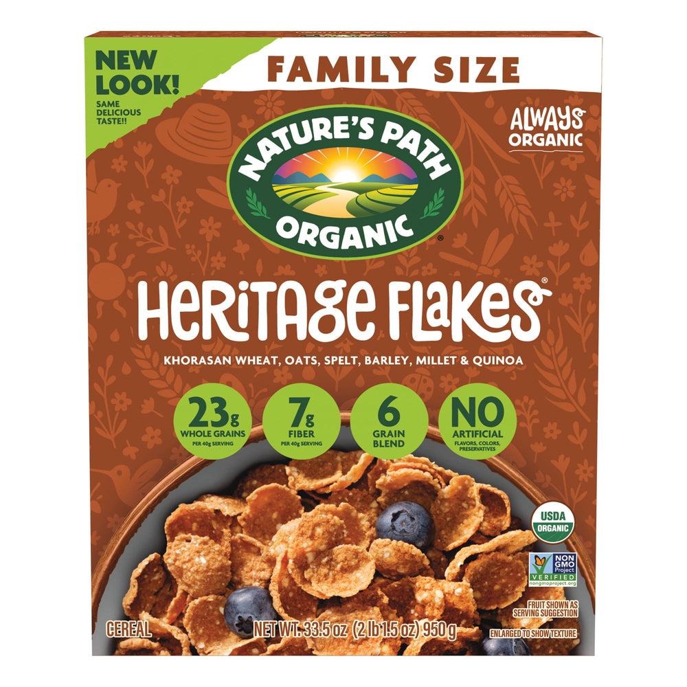 Nature's Path Organic Heritage Flakes® · Cereal · 950 g · caja