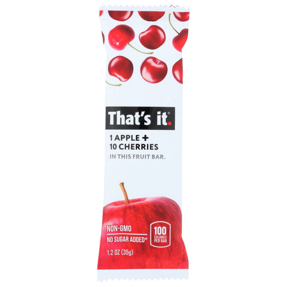 That's It Fruit Bar Vegan Apple & Cherry · Gomitas · 34 g