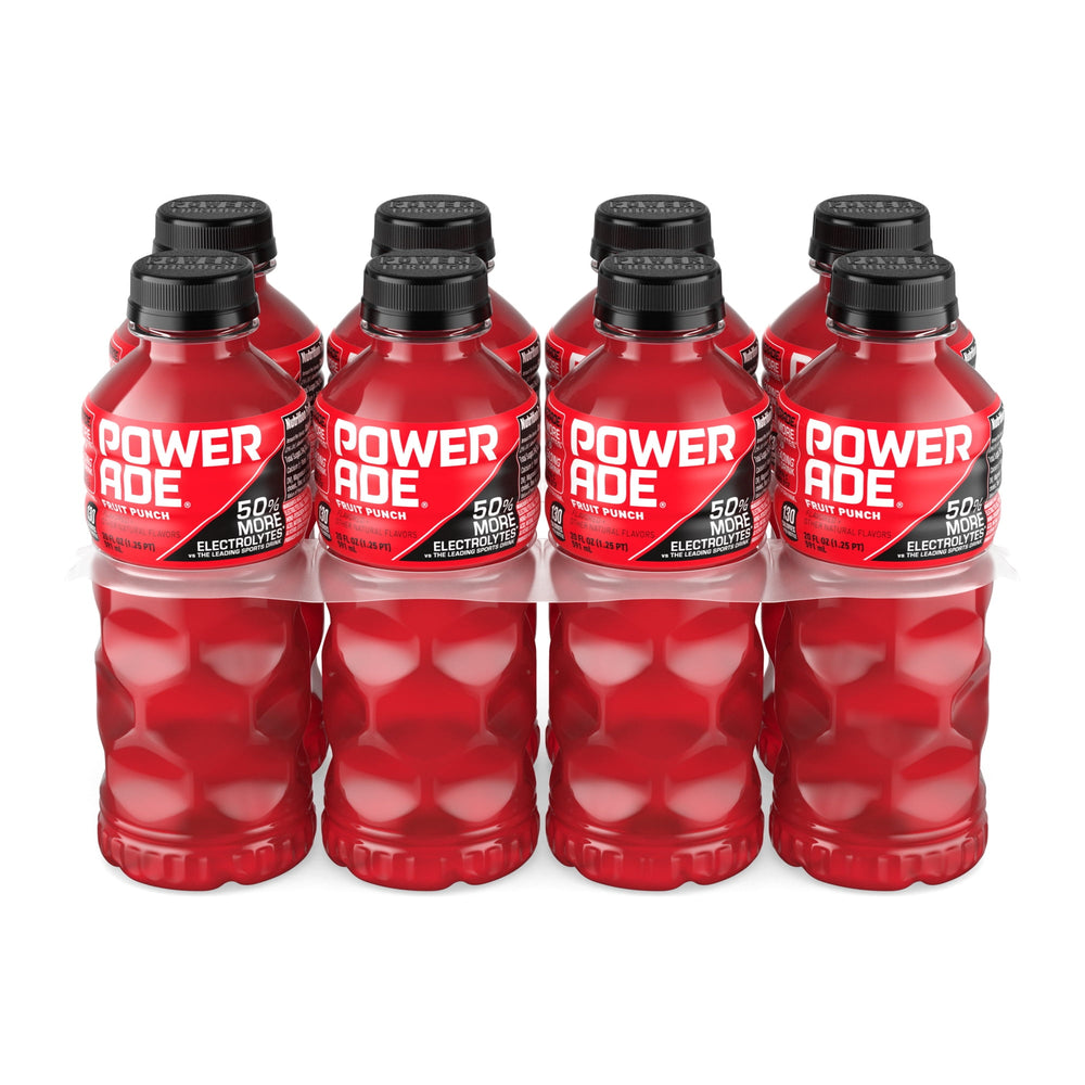 POWERADE Fruit Punch · Bebida · 8 botellas de 591 ml