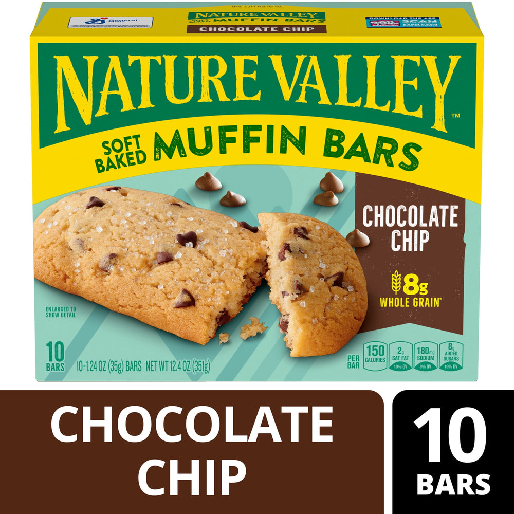 Nature Valley Muffin Chocolate Chip · Barra · 10 barras de 352 g