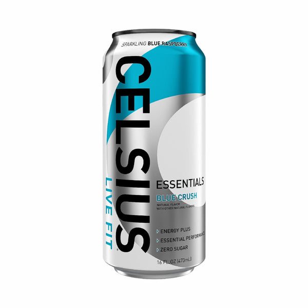 Celsius Essentials Sparkling Blue Crush Functional · Bebida energética · 473 ml · lata