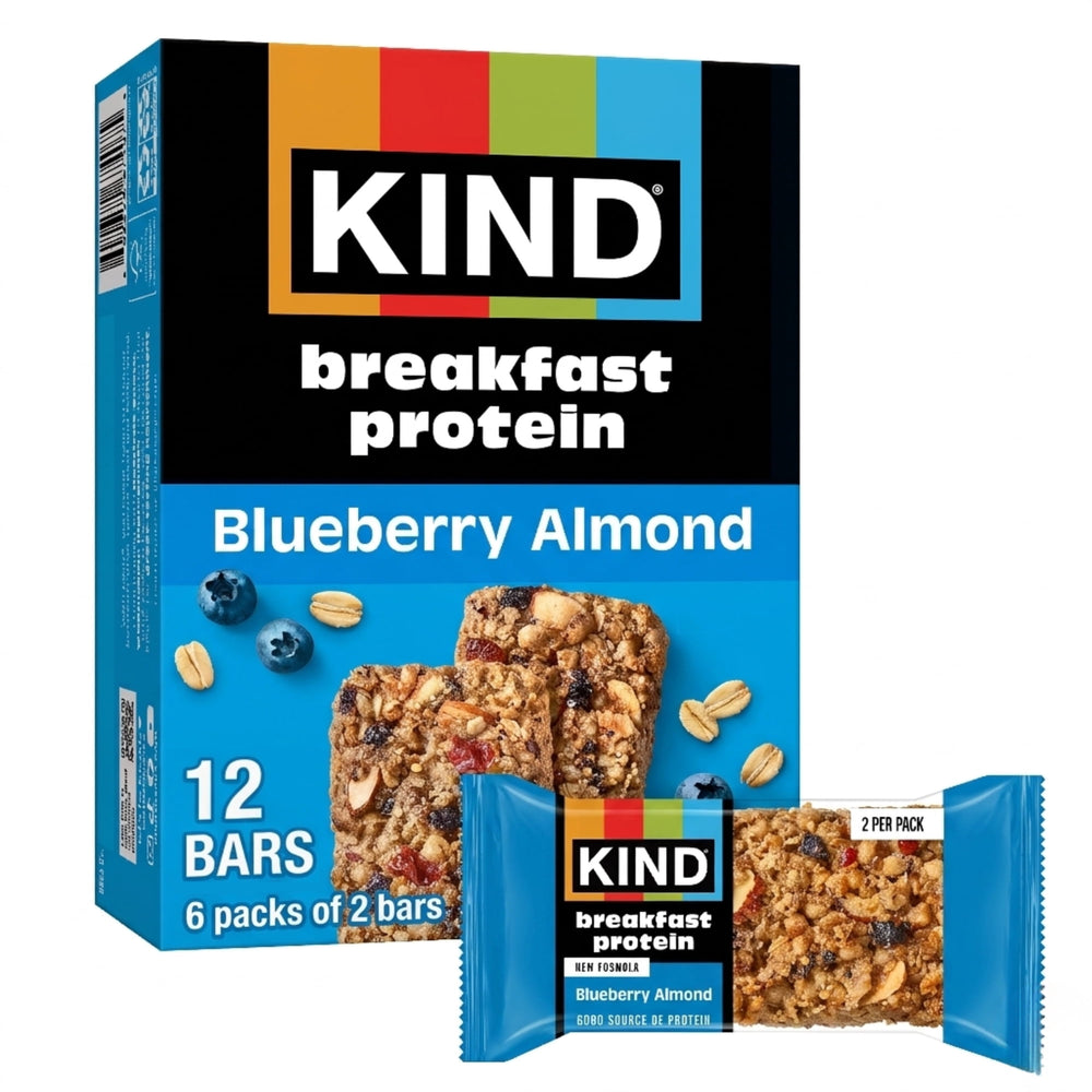 KIND Blueberry Almond Breakfast 6-Count · Barras · 6 pzas