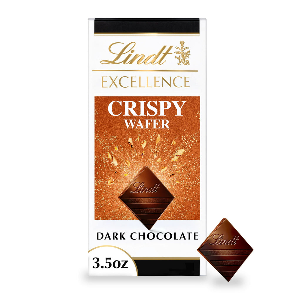 Lindt EXCELLENCE Wafer Dark Chocolate Bar · Galletas · 99 g