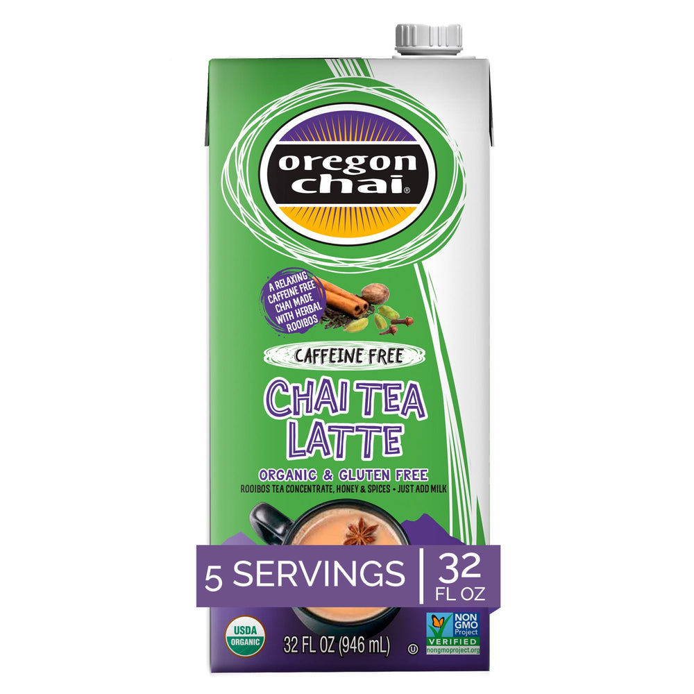 Oregon Chai Chai Concentrate 32 Fluid Ounces Caffeine Free · Té