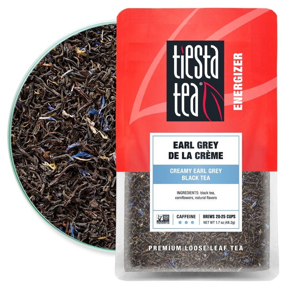 Tiesta Tea - Earl Grey de la Crème Energizer Loose Leaf · Té · 48 g · sobre