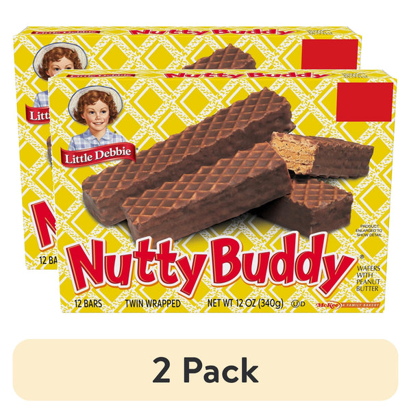 Cakes Little Debbie Family Pack NUTTY BUDDY® · Galletas · 2 pack