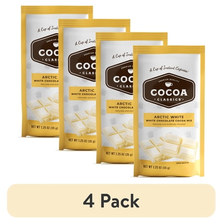 Cocoa Classics Arctic White Cocoa Mix Hot Chocolate · Caramelos · 4 pack de 35 g