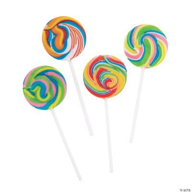 Fun Express Rainbow Swirl · Caramelos · 12 pzas