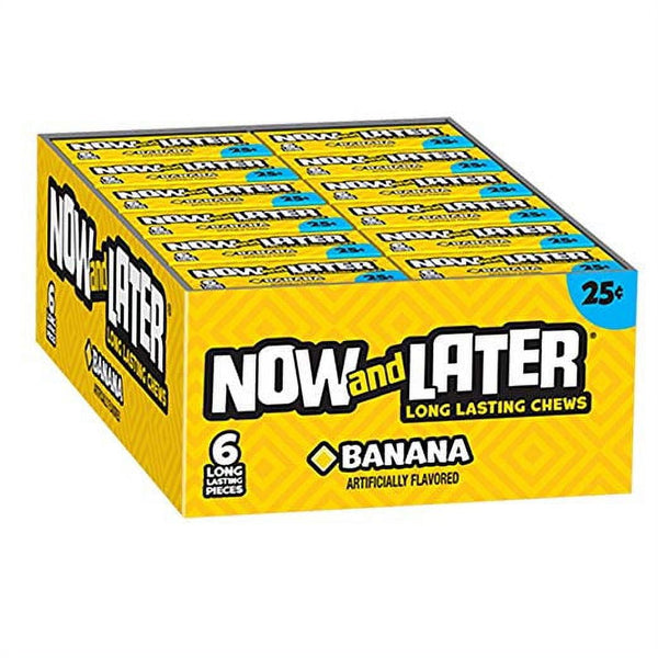 Now and Later Banana · Gomitas · 26 g · caja