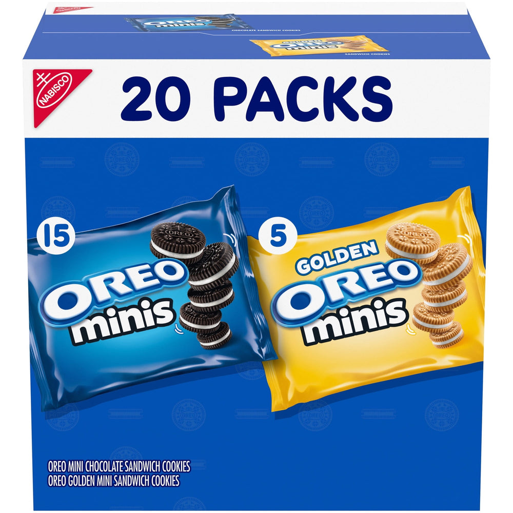 OREO Minis Variety Pack Original Creme and Golden OREO · Galletas
