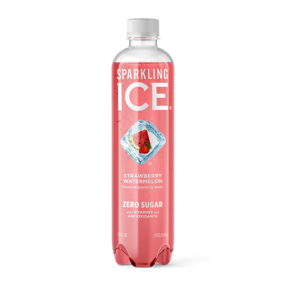 Sparkling Ice Naturally Strawberry Watermelon Zero Sugar · Agua mineral · 503 ml