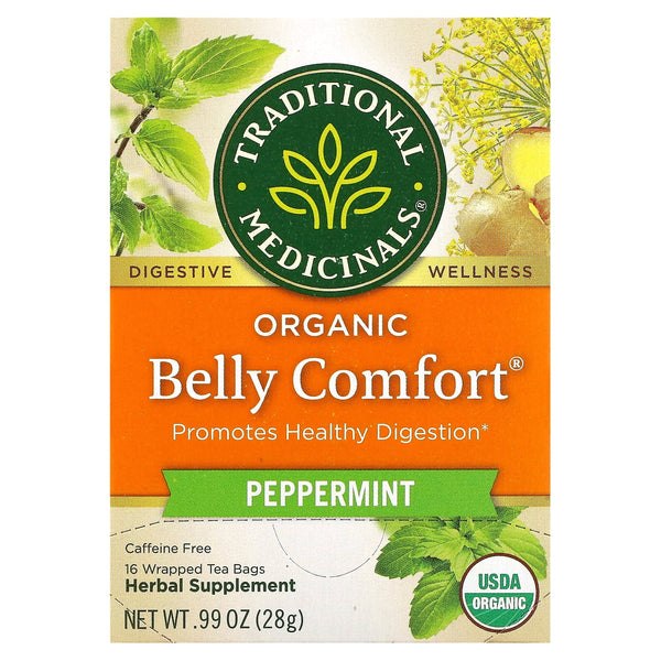 Traditional Medicinals Herbal Tea Organic Belly Comfort · Té · 16 pzas