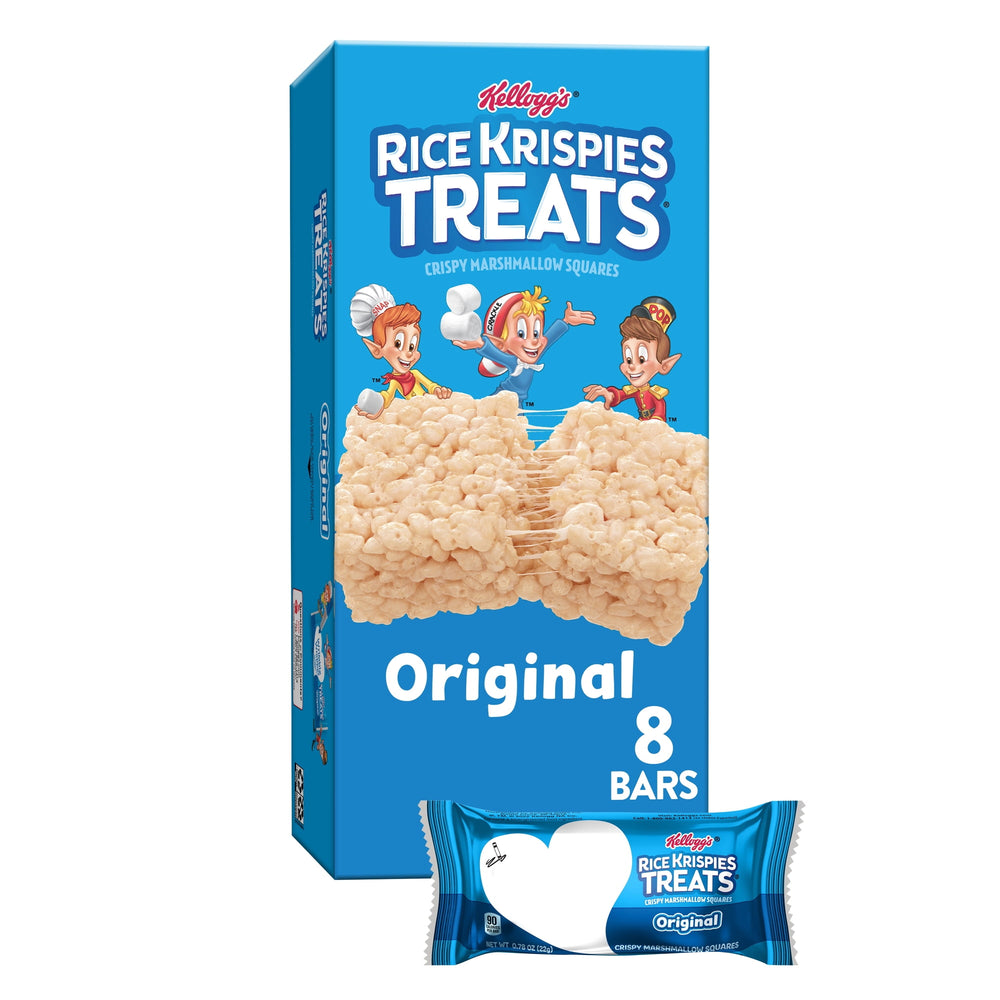 Rice Krispies Treats Original Marshmallow Squares · Malvaviscos · 8 pzas de 176 g