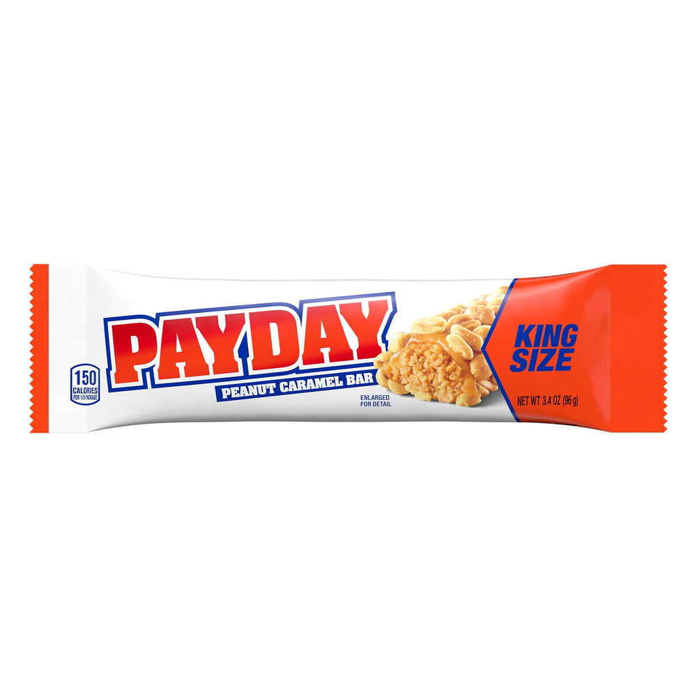 Payday Peanut Caramel Bar · Nueces · 96 g · tamaño king