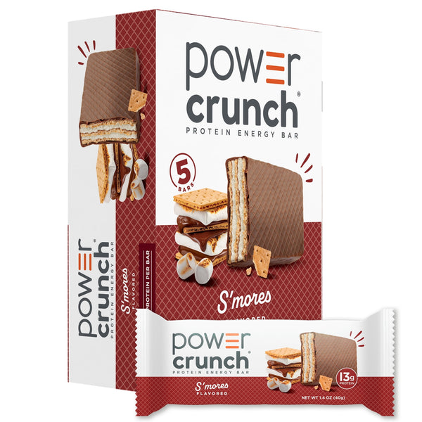 Power Crunch S'More · Pastelitos · 5 pzas de 40 g