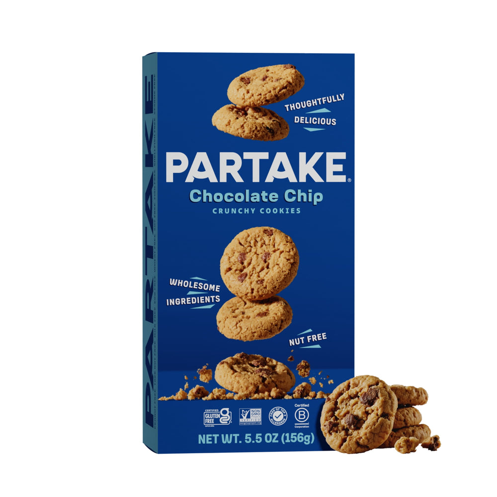 Partake Chocolate Chip Vegan sin gluten · Galletas · 156 g