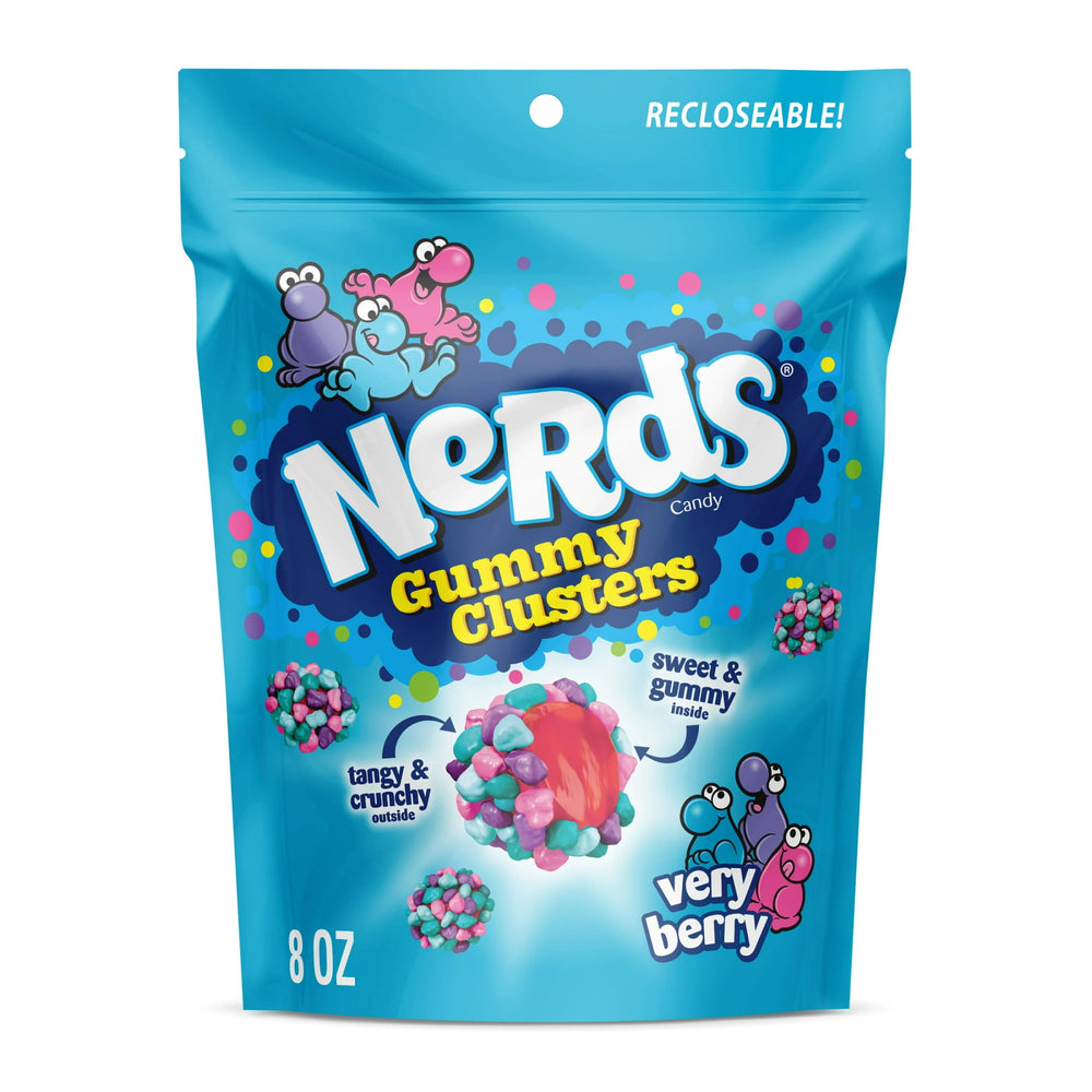 NERDS Gummy Clusters Very Berry · Gomitas · 227 g · bolsa