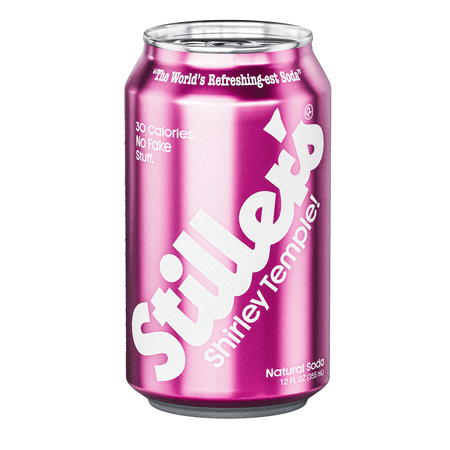 Stiller's Shirley Temple Natural Soda · Refresco · 355 ml · lata