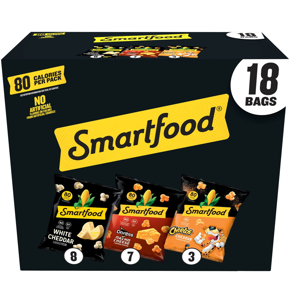 Smartfood Variety Pack 3 · Palomitas · 18 pzas de 14 g